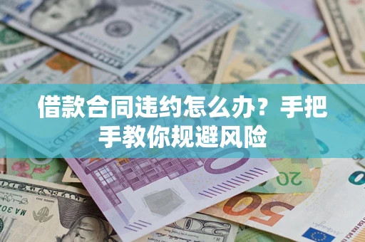 济南借款合同违约怎么办？手把手教你规避风险