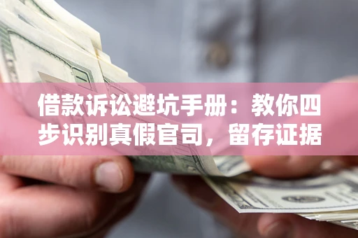 济南借款诉讼避坑手册：教你四步识别真假官司，留存证据不踩雷