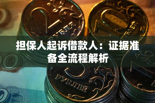 济南担保人起诉借款人：证据准备全流程解析