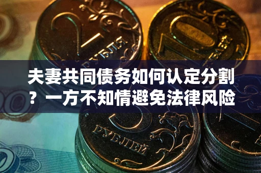 济南夫妻共同债务如何认定分割？一方不知情避免法律风险必看！